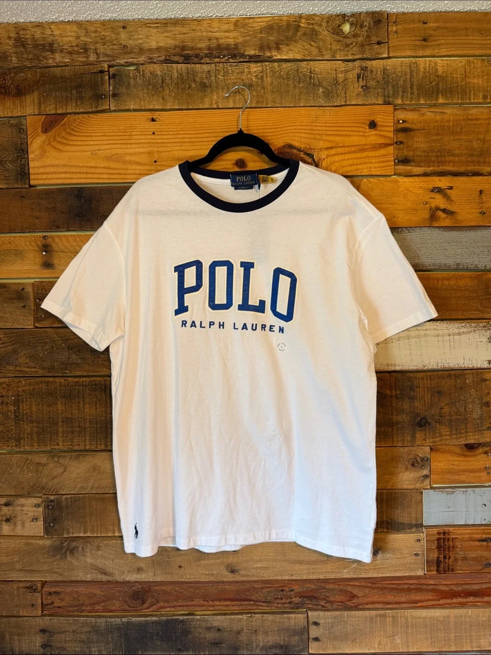 NWT POLO Ralph Lauren Embroidered Classic Logo Tee